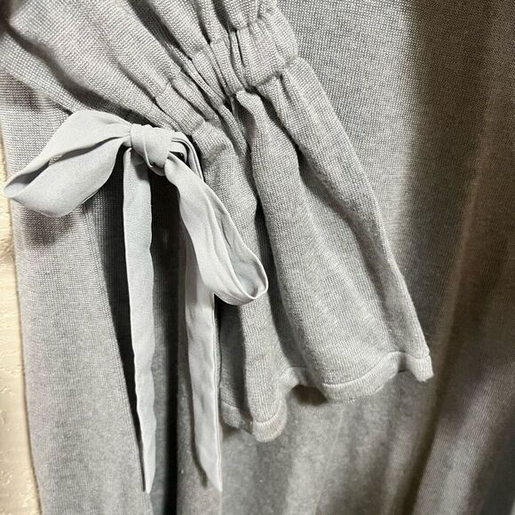 Cece Gray Bell Sleeve Sweater dress XL - Picture 4 of 5
